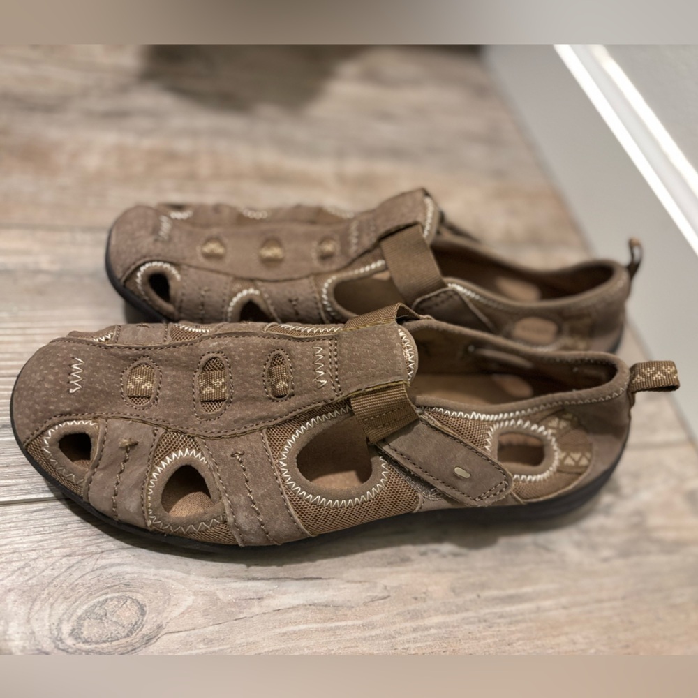 Earth Origins Camby Tan Hiking Shoes Sandals Womens Size 8.5 Walking Comfort - Picture 7 of 7
